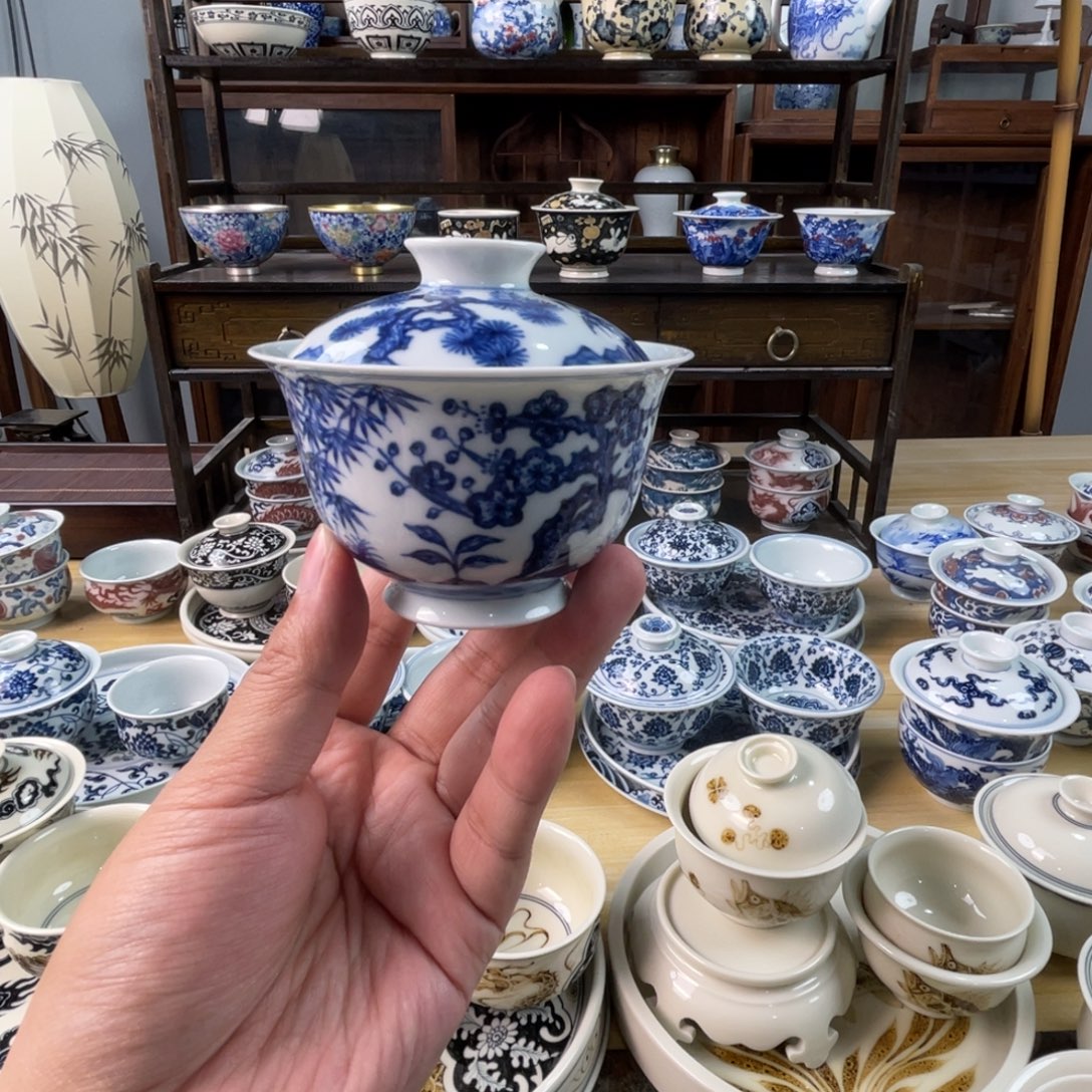 景德镇手工手绘茶具