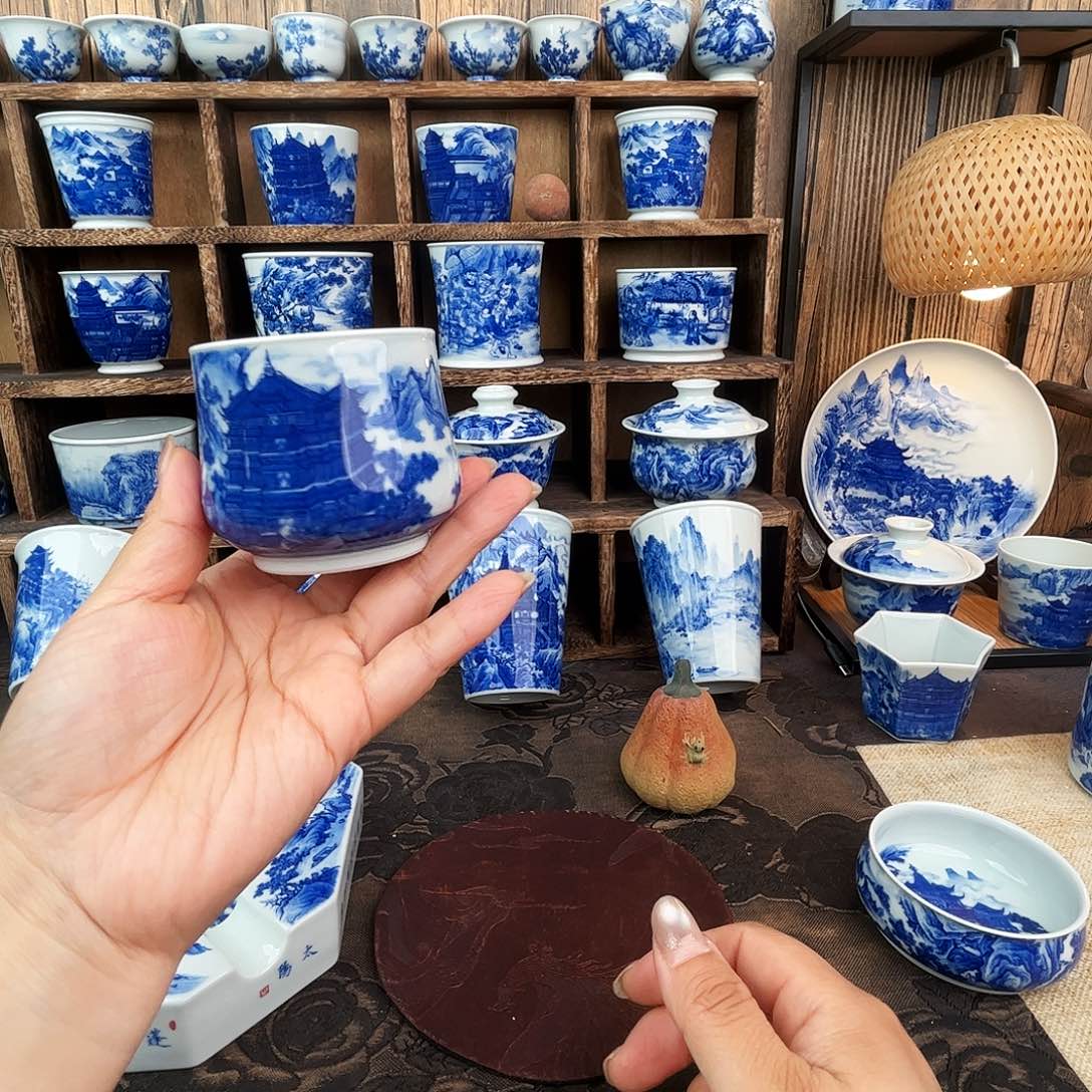 瓷片一笔一墨 叩玉山房