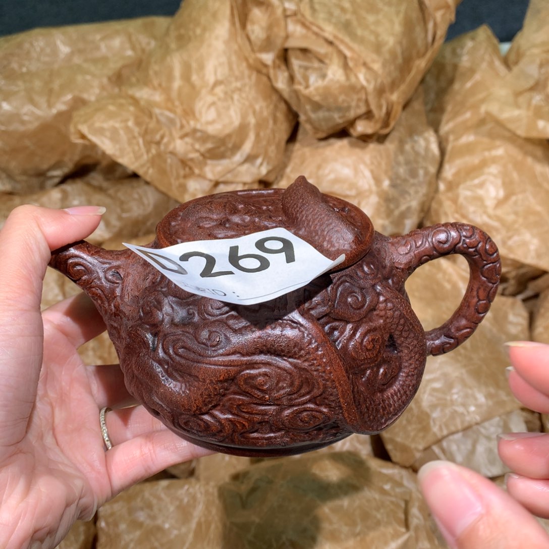 茶壶粗砂紫砂茶壶269