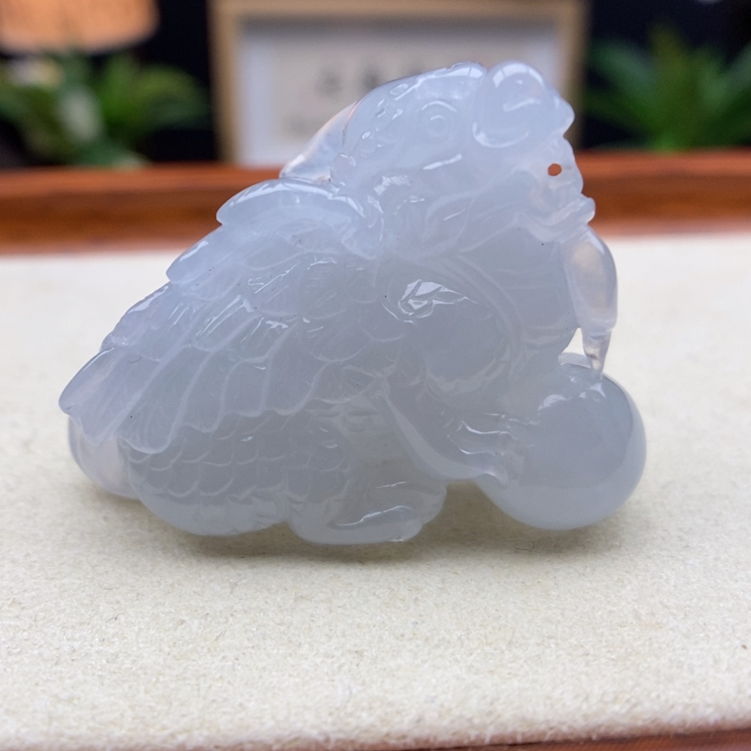 翡翠未镶嵌颈饰吊坠27