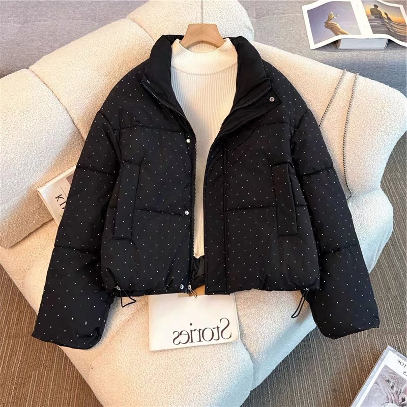 151-190号短款宽松型连帽时尚印花上衣