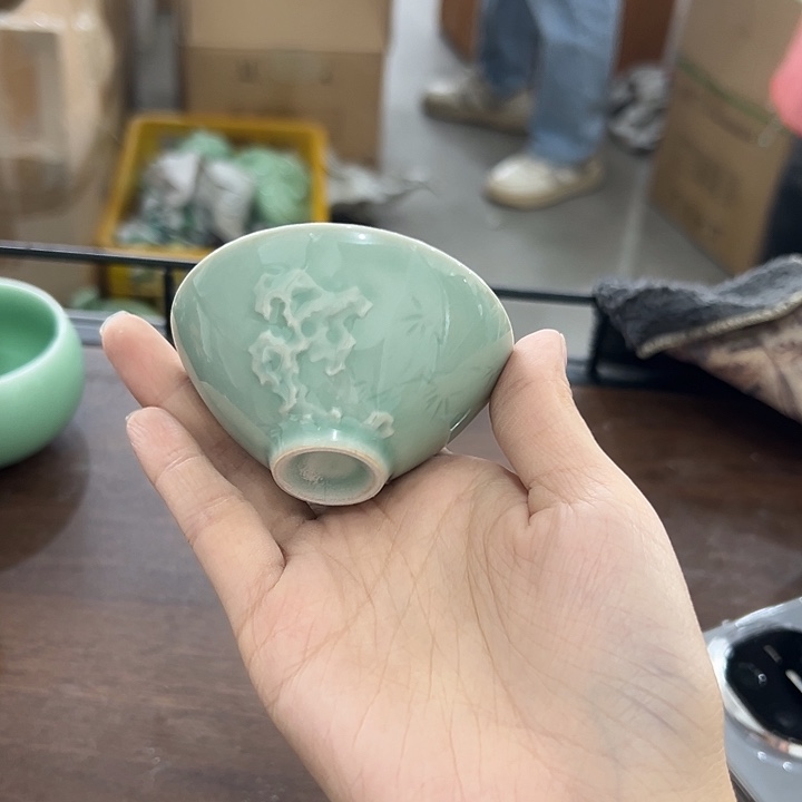 小米茶器龙泉青瓷