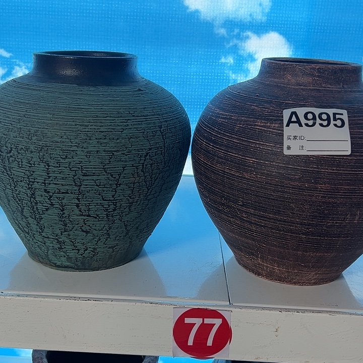 粗陶盆无孔无孔无孔