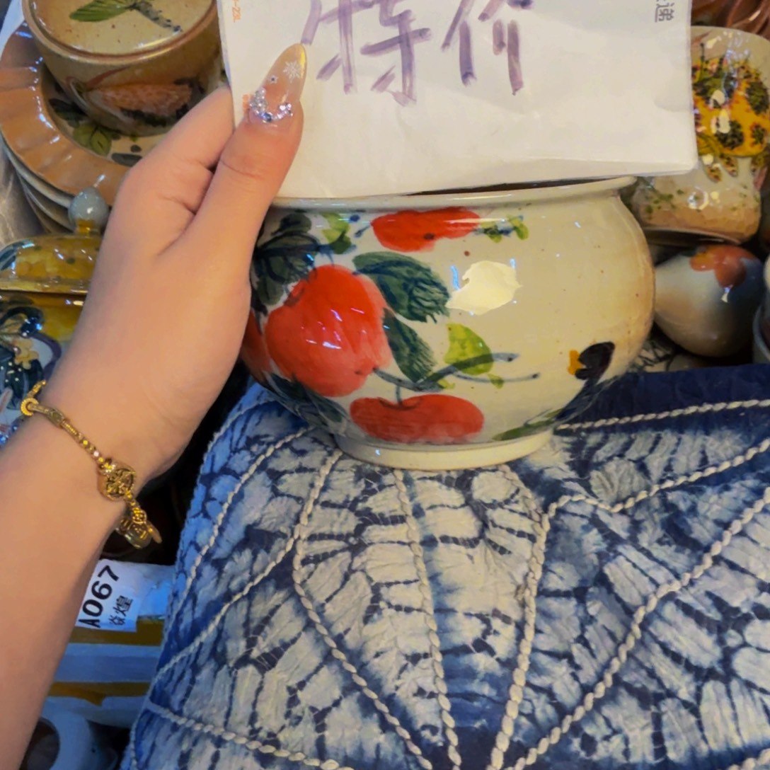 瓷片景德镇陶瓷手工手绘
