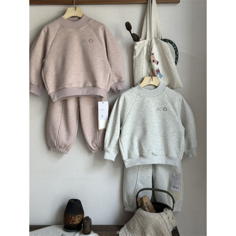 SY·25冬~韩版卫衣两件套sy28070（童装汉服）花灰