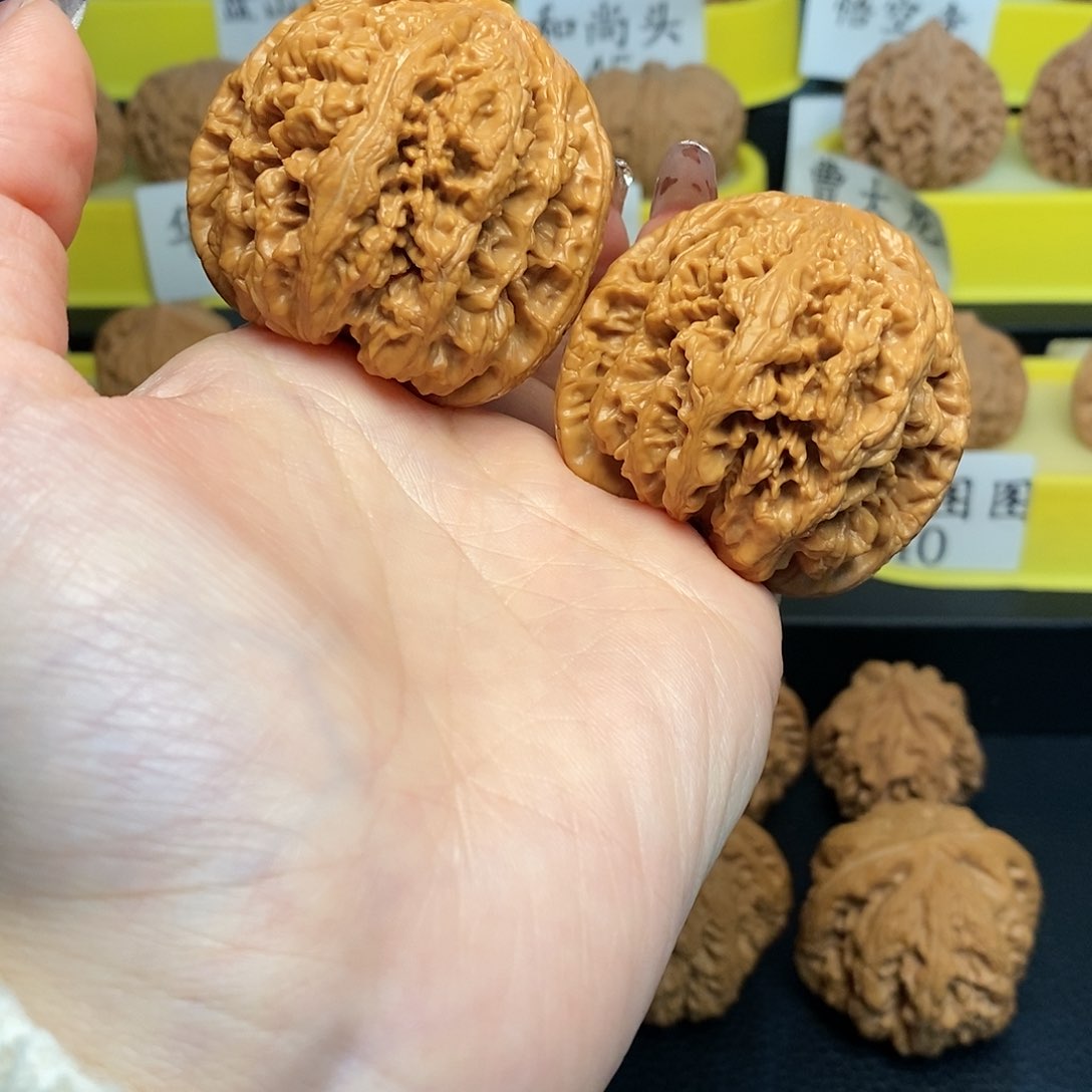 文玩核桃把件-*-粗筋