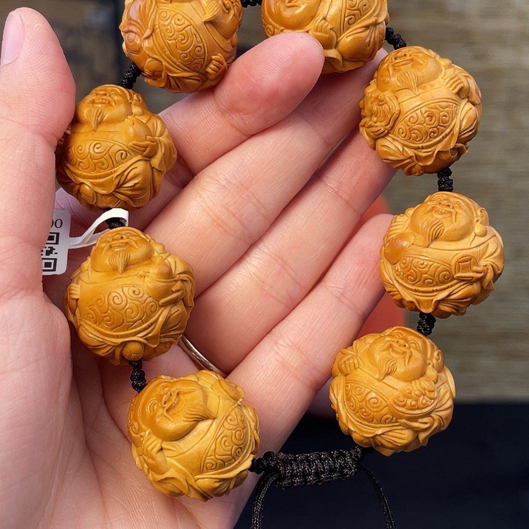 橄榄核手串/手链八大财神