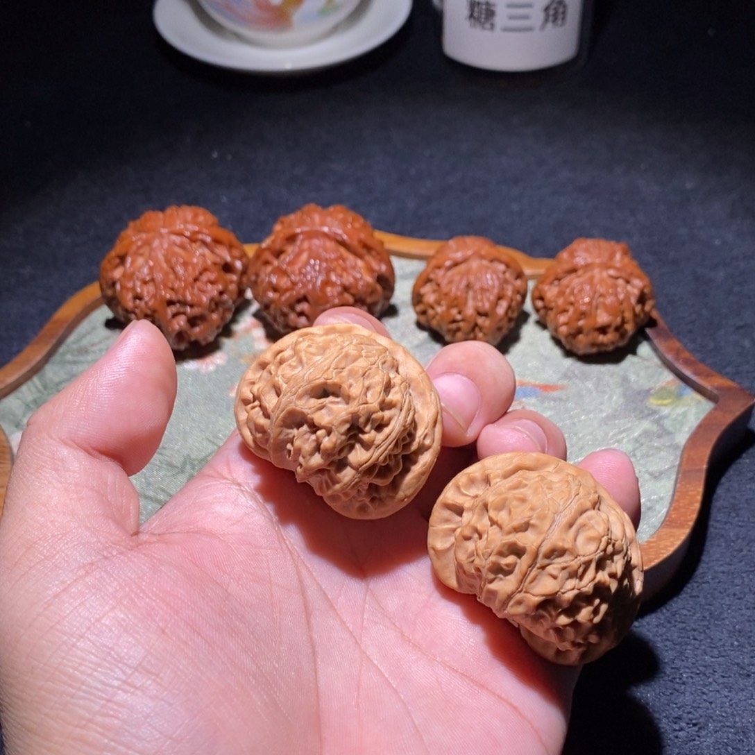 吊坠文玩核桃43宫灯