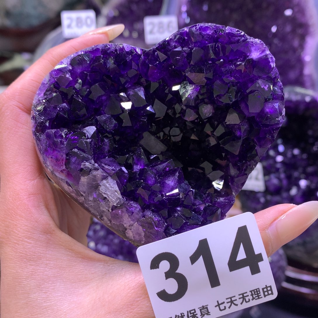 水晶水晶摆件未镶嵌路*～