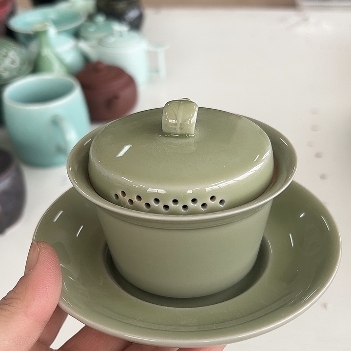 小米茶器龙泉青瓷