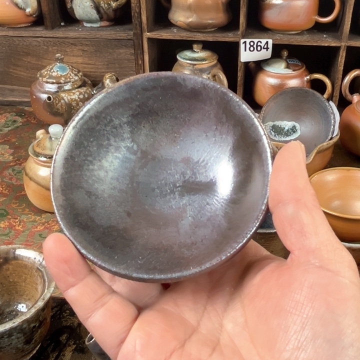 壶柴烧茶器主人杯子