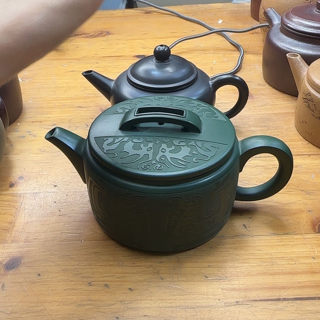 紫砂茶壶民间手艺人全手工制作