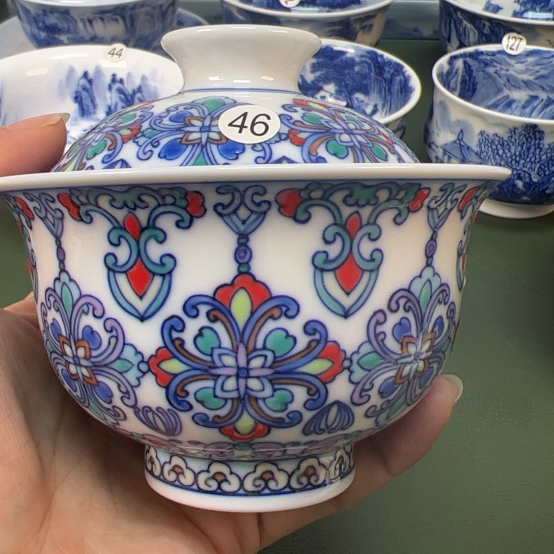 木木景德镇纯手绘茶具46