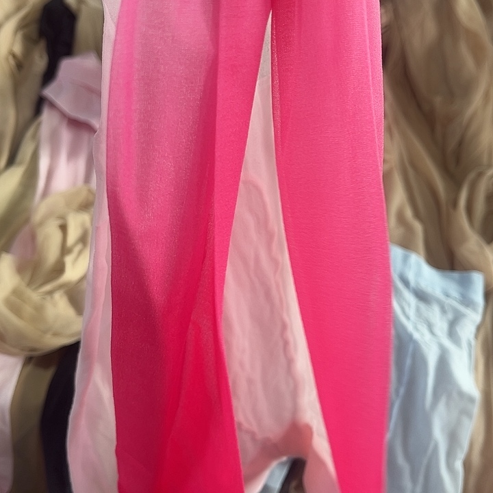 三醋酯纤维渐变红10条发