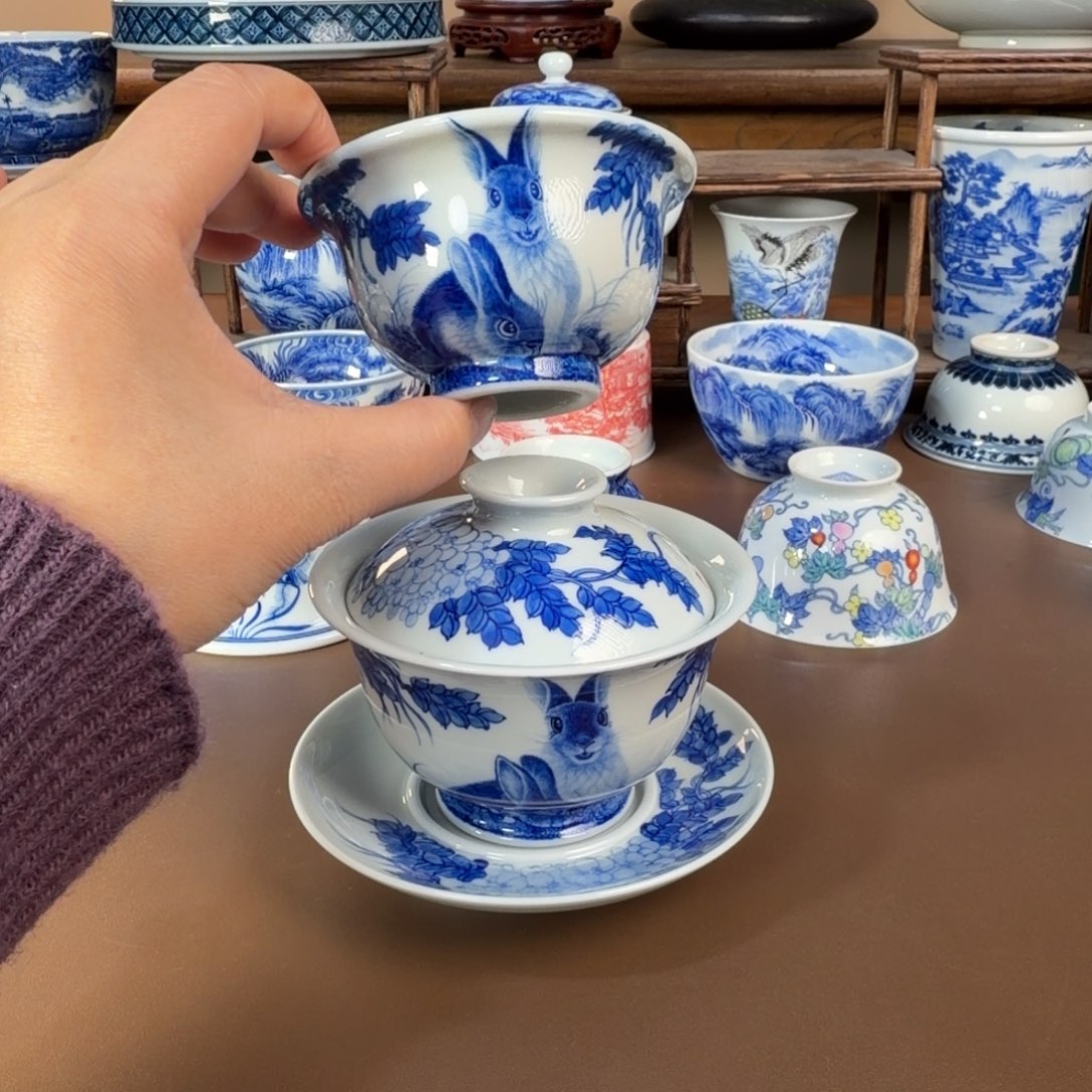 景德镇陶瓷手工手绘