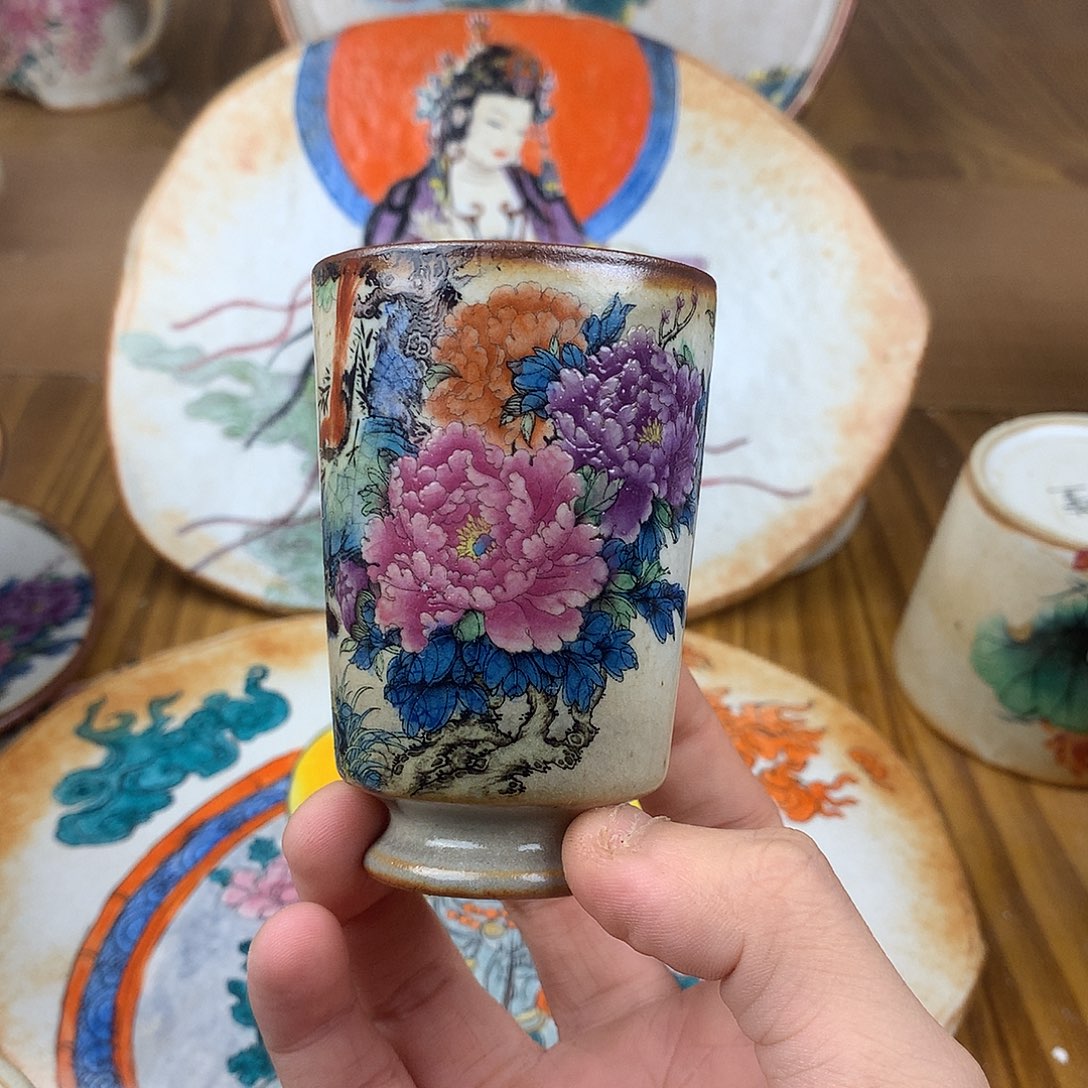t***美杯景德镇陶瓷手作