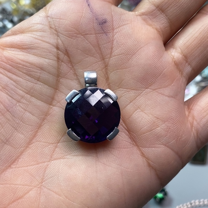 Y***米足银925中古精美银饰