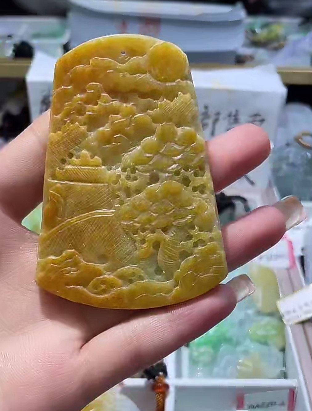 天然缅甸翡翠A货