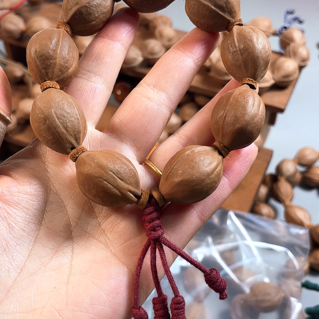 杜***皮橄榄核手串/手链20/27梅林铁核10颗