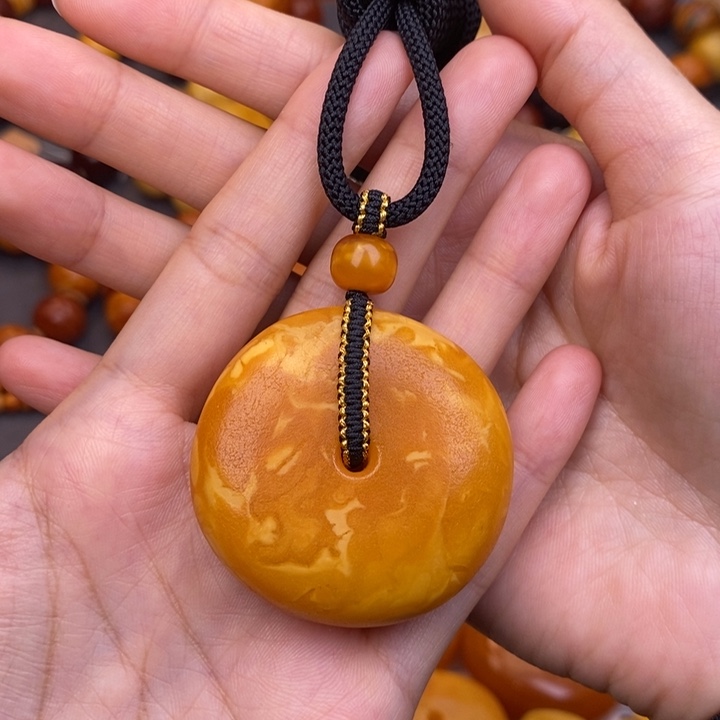 琥珀未镶嵌裸石蜜蜡M