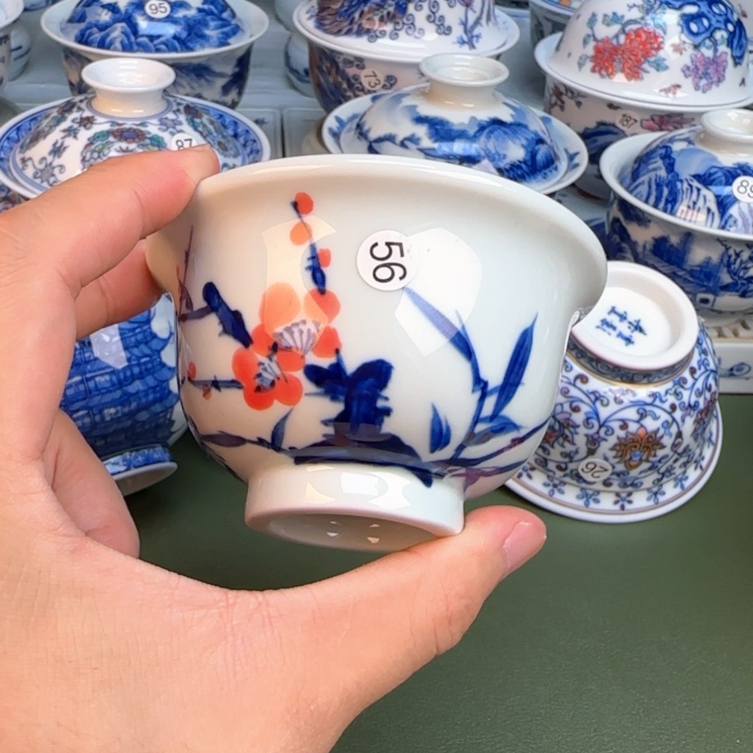 彦祖纯手工手绘茶具56