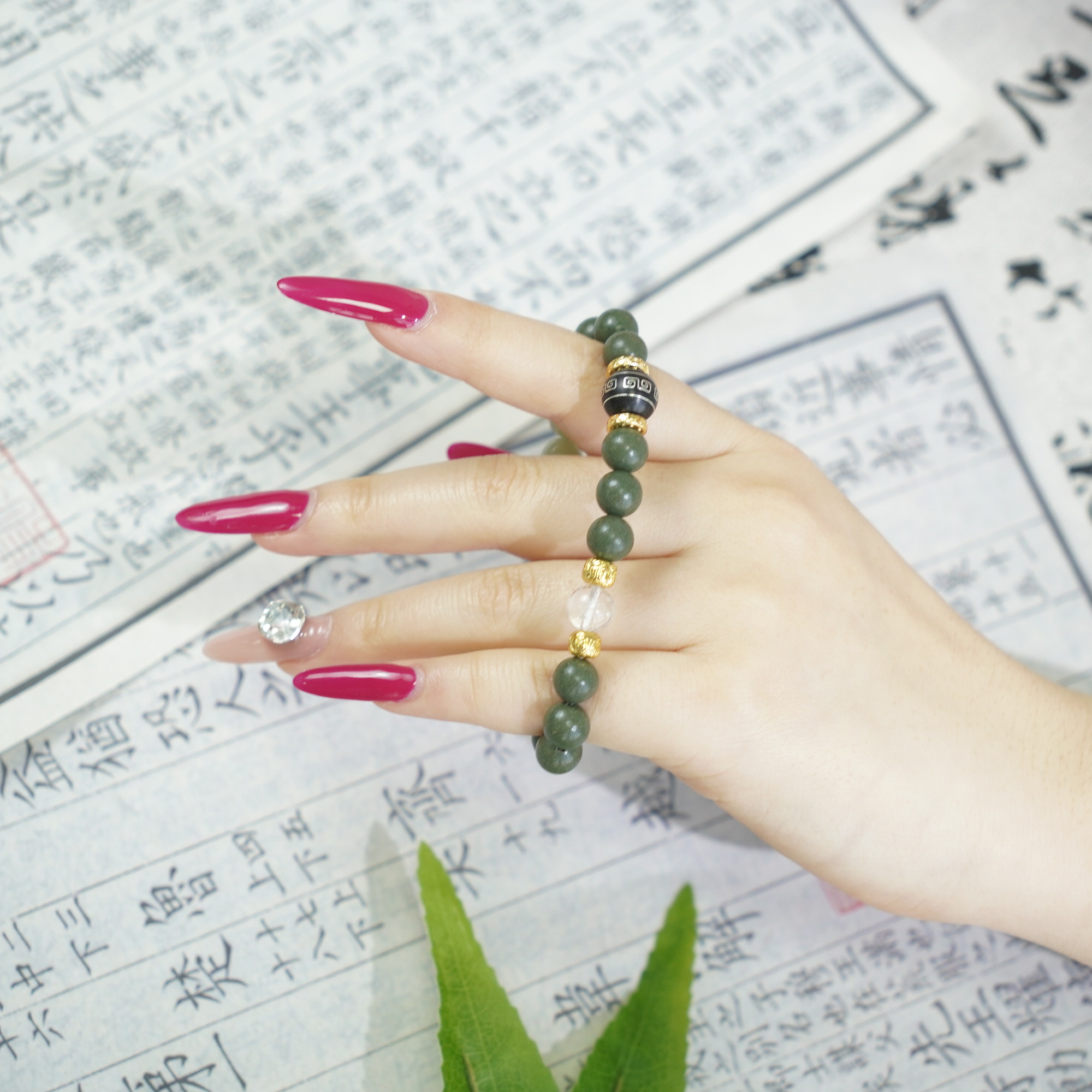 鼻炎香珠·通气清心（薄荷香）/ HX0020/ 古法工艺/合香珠/手工制作