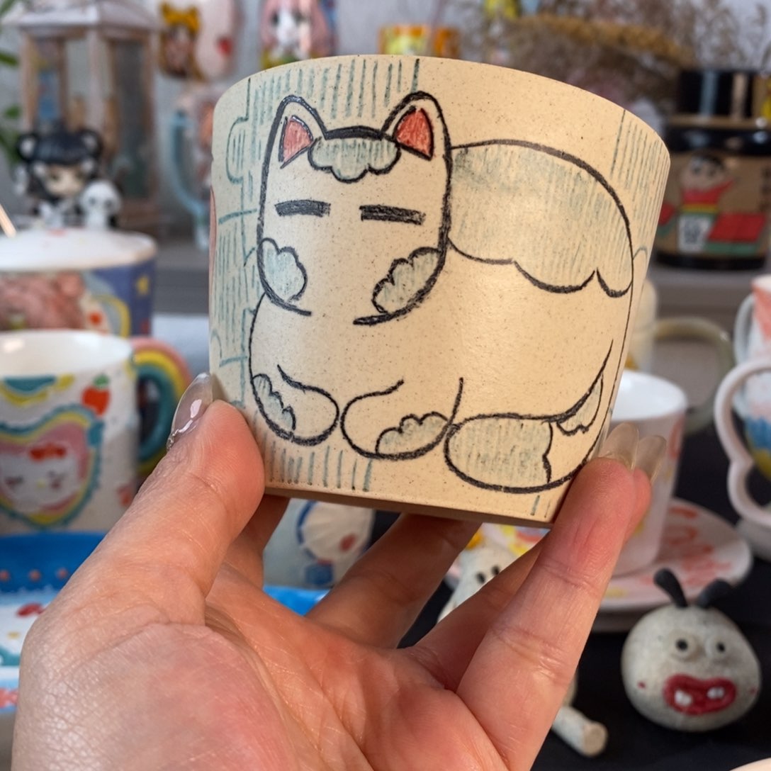 杯景德镇陶瓷创意水杯