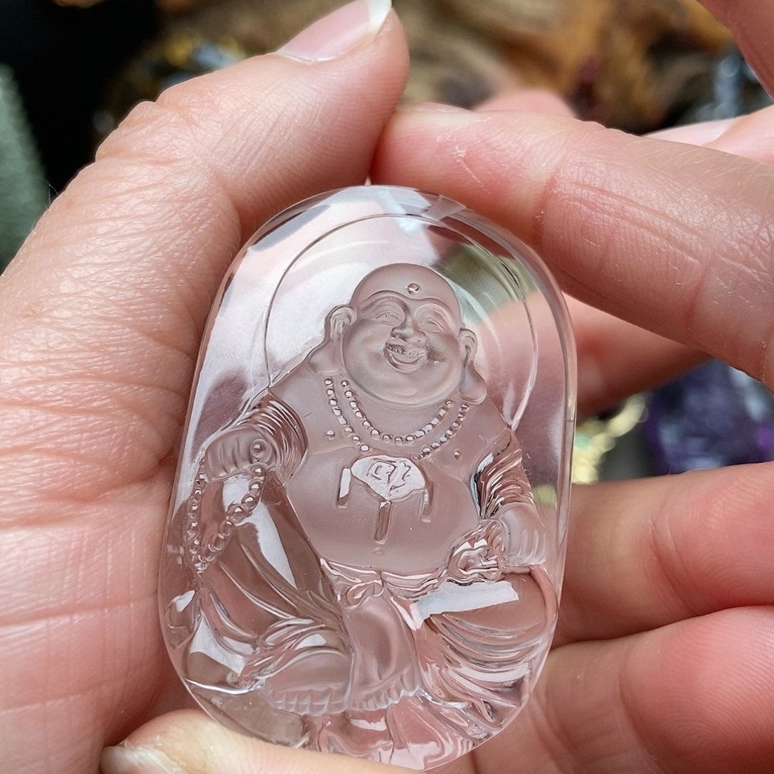 水晶天然水晶吊坠未镶嵌