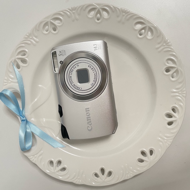95新 Canon/佳能 A3200 月光银1410w像素冷白皮奶油肌直出片网红