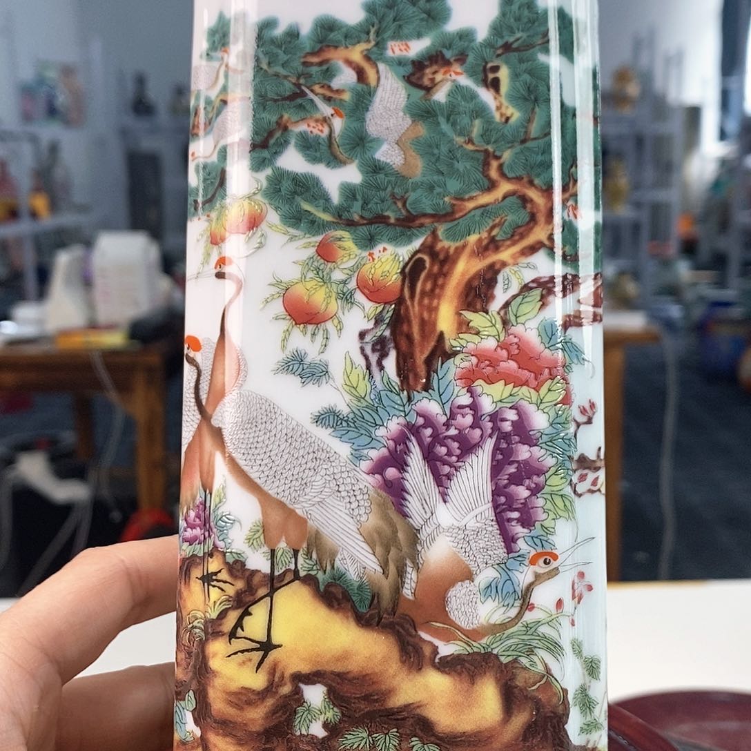 景德镇陶瓷花瓶摆件