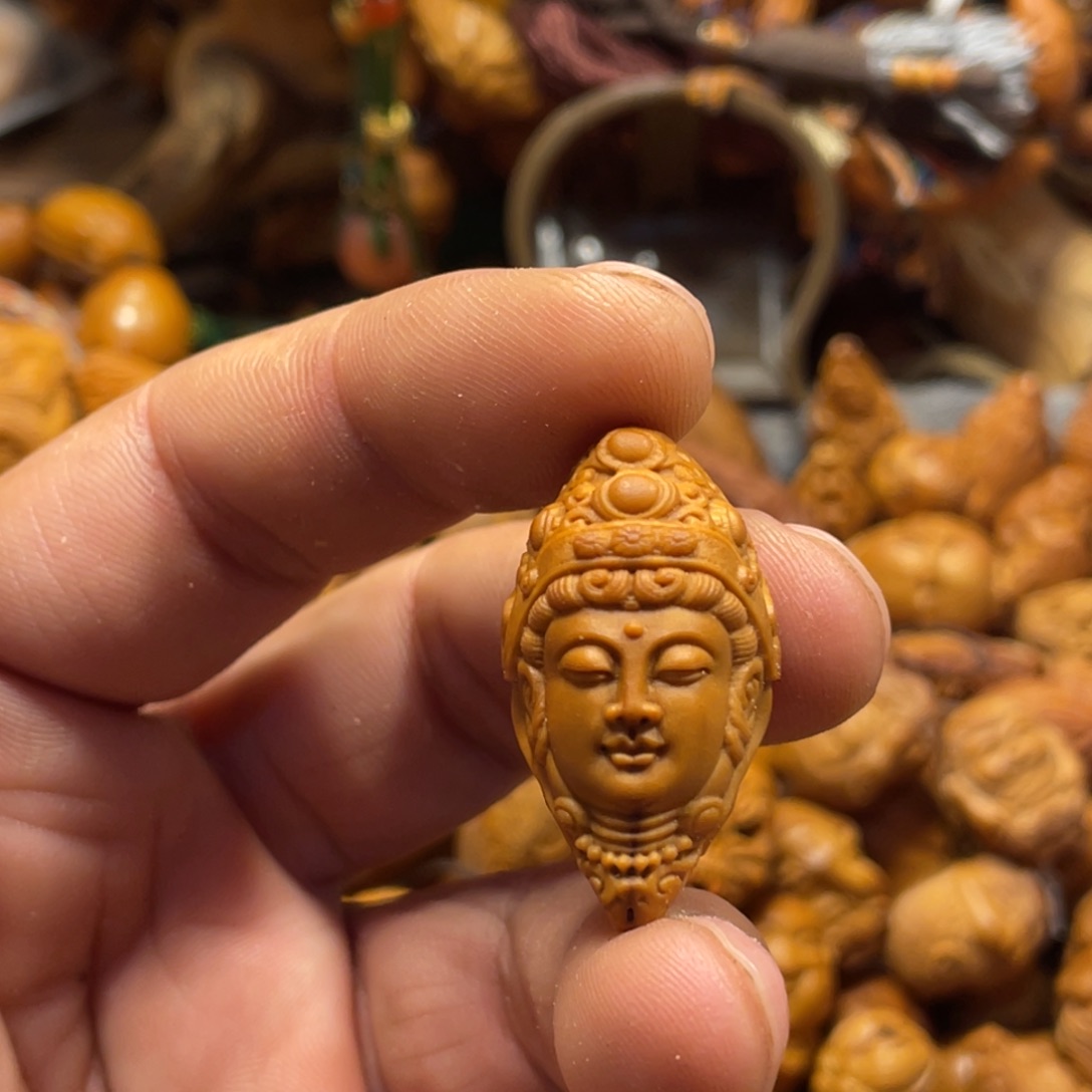 手串/手链橄榄核观音头896