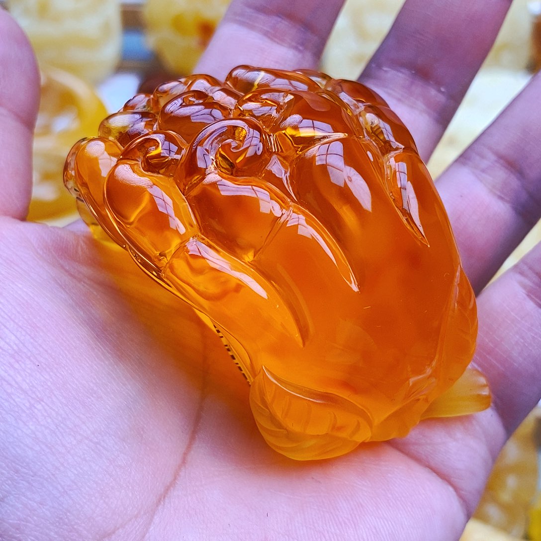 蜜蜡颈饰未镶嵌天然保真假一赔十158