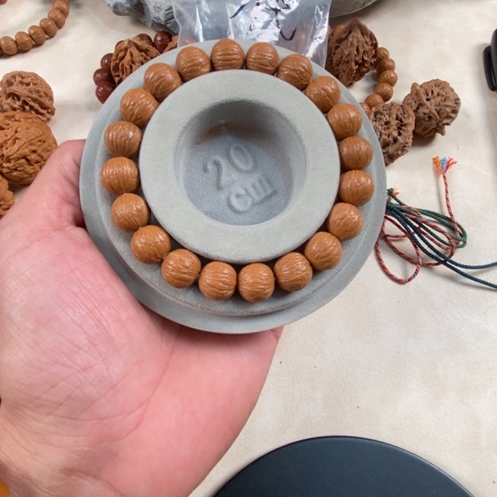 吊坠猴头核桃三维同尺凤羽12