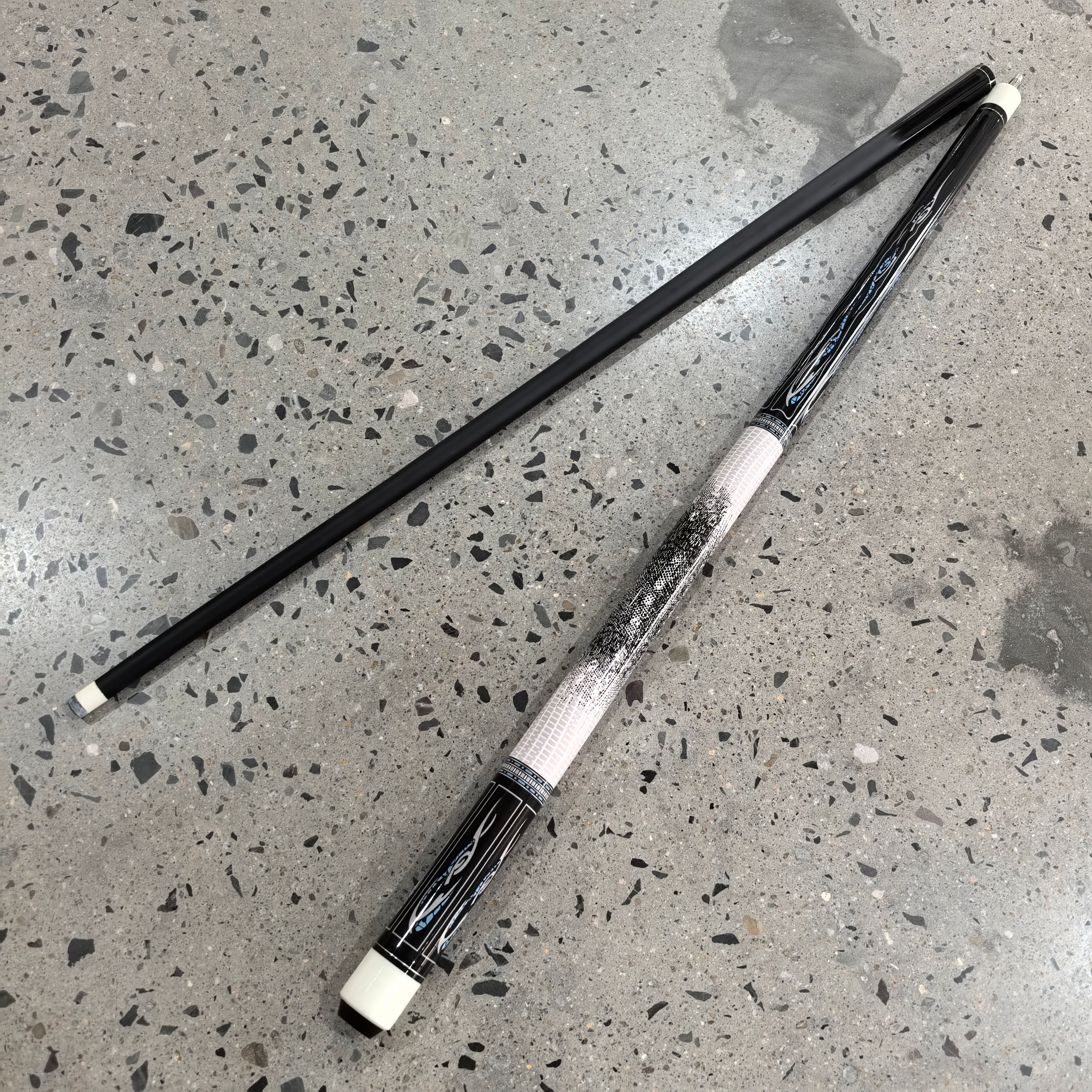 台球杆大头仿碳素桌球杆大头中式黑八球杆长水标桌球杆美式九球杆