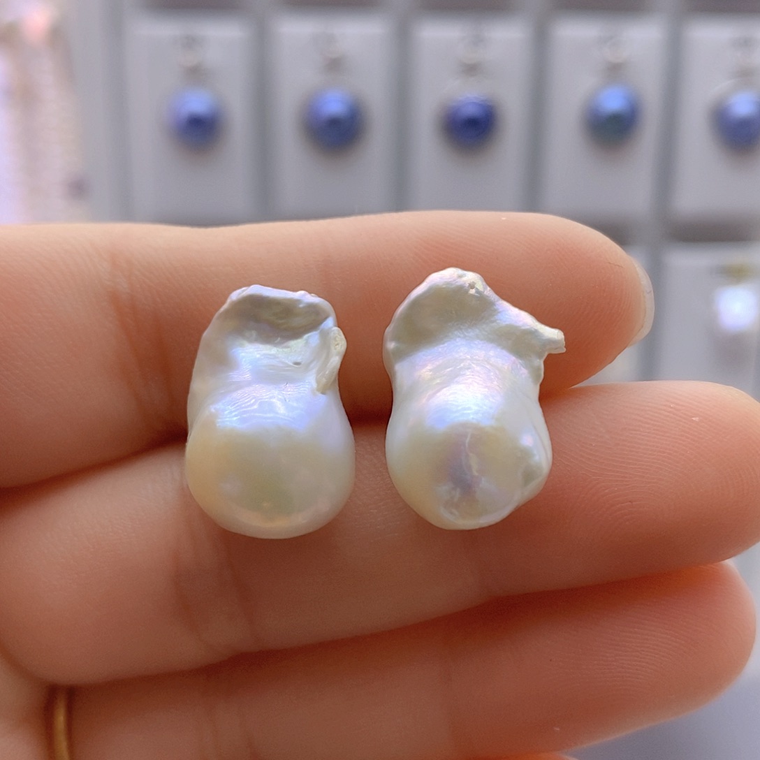 淡水珍珠耳饰未镶嵌