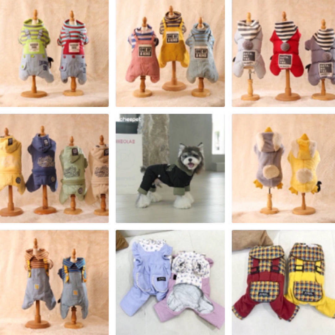 （7号链接）35直播宠物品牌服装孤品特卖 吉米爱萌秋冬装 晚9点直播