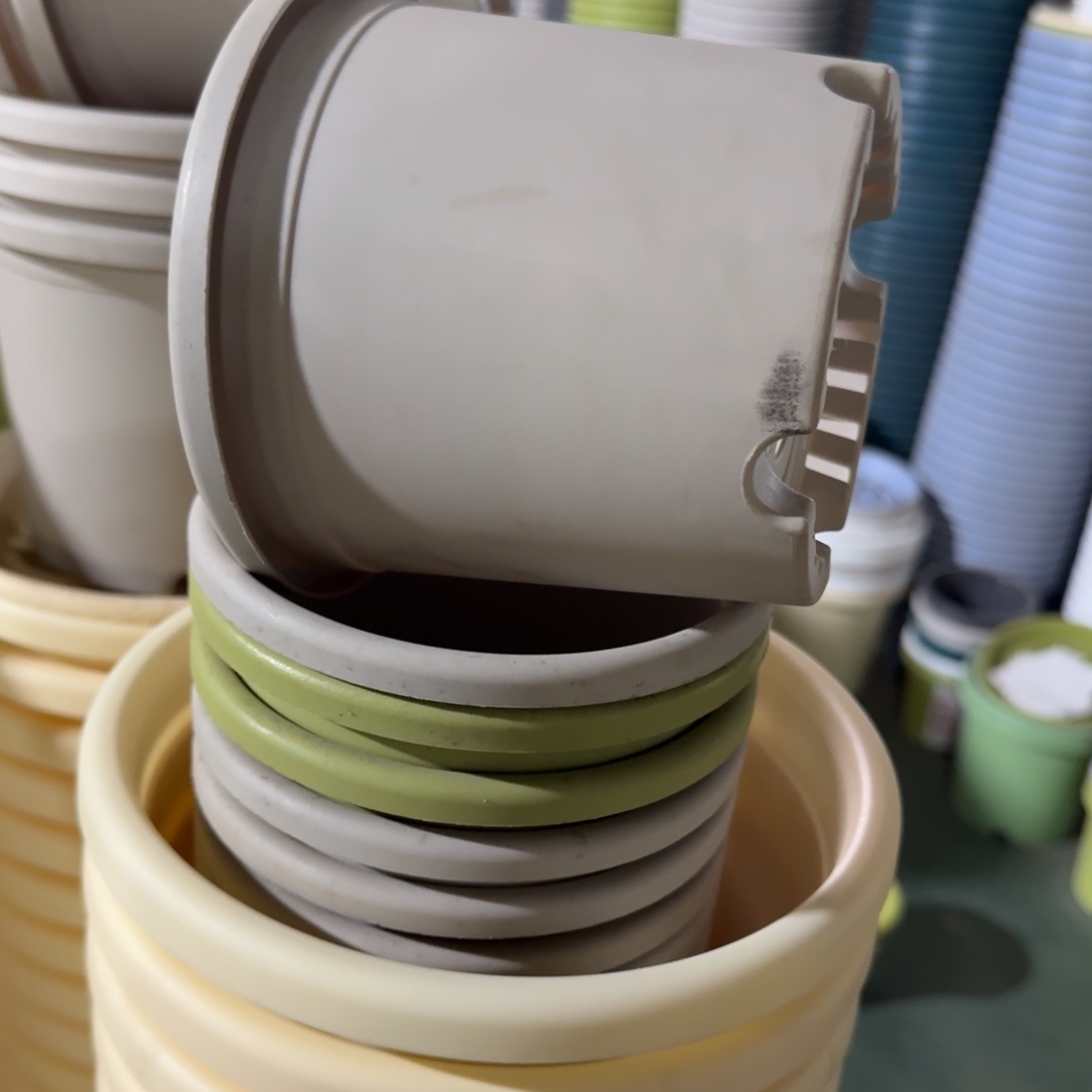 四季1#口径14无拖灰白10个