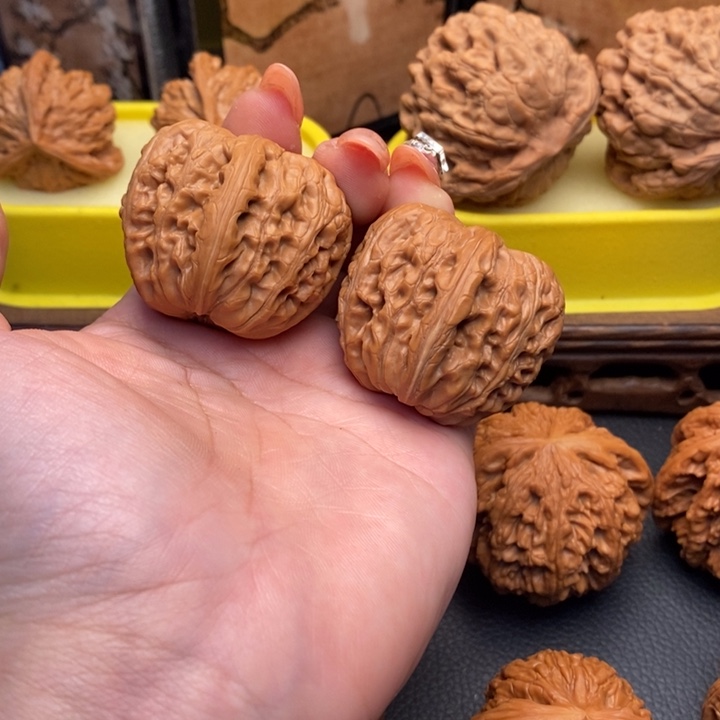 文玩核桃把件151平谷元宝39