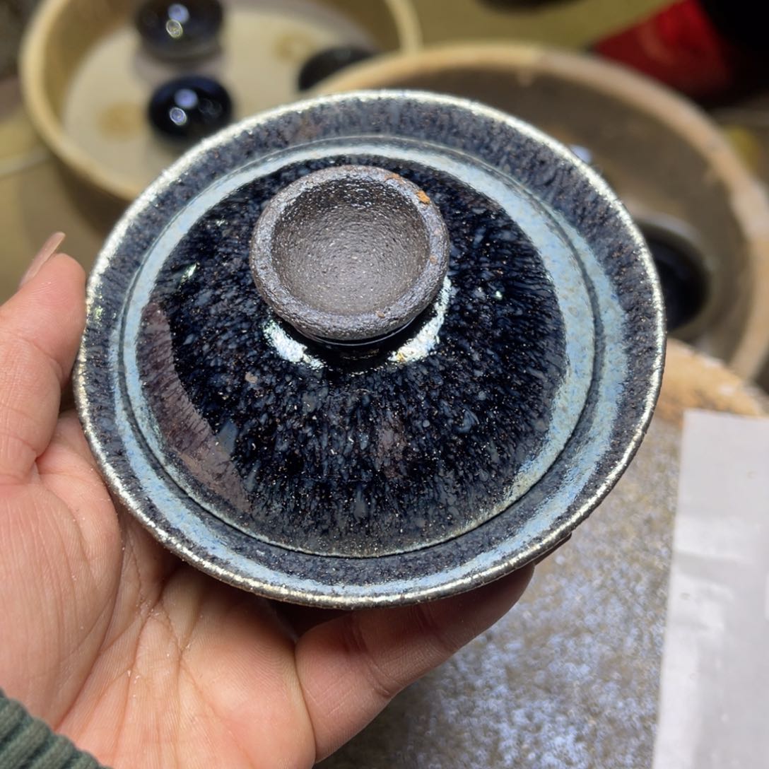 茶盏蔡起起建盏茶器046