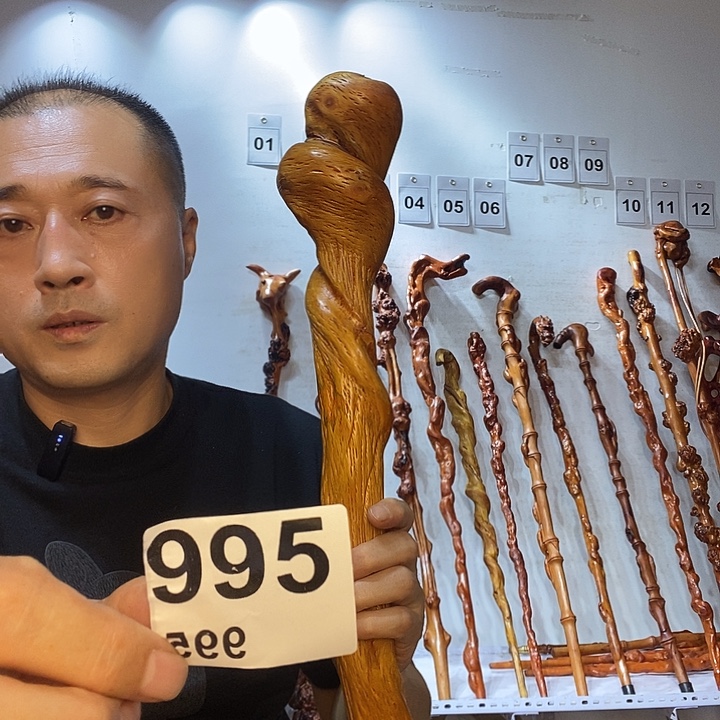 四***兄黑果木云南黑果木树榴摆件