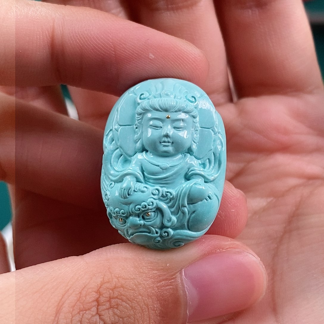 绿松石珠宝奇石未镶嵌