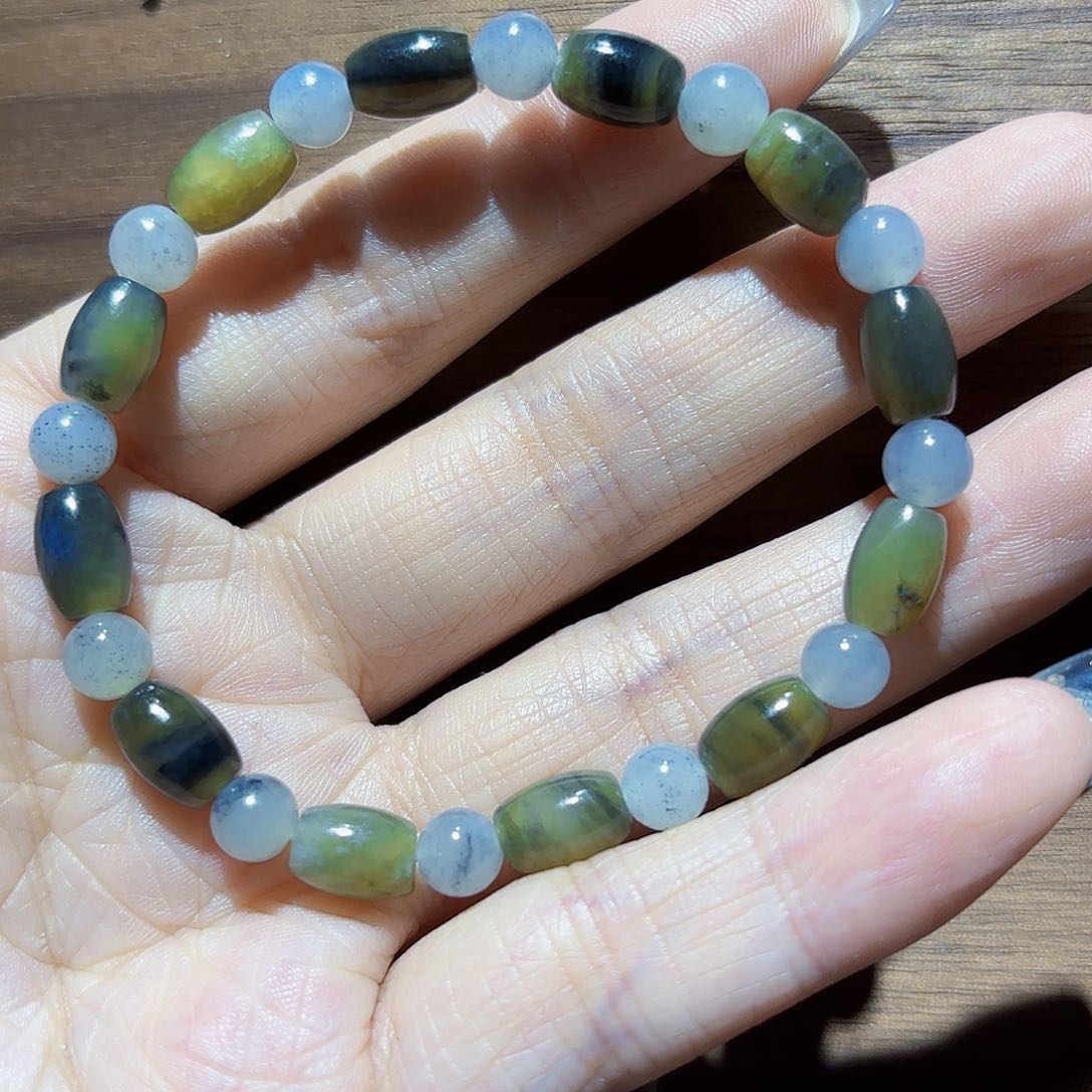 和田玉手链未镶嵌