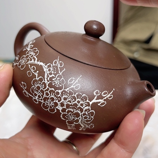 紫砂茶壶今天不知道为什么