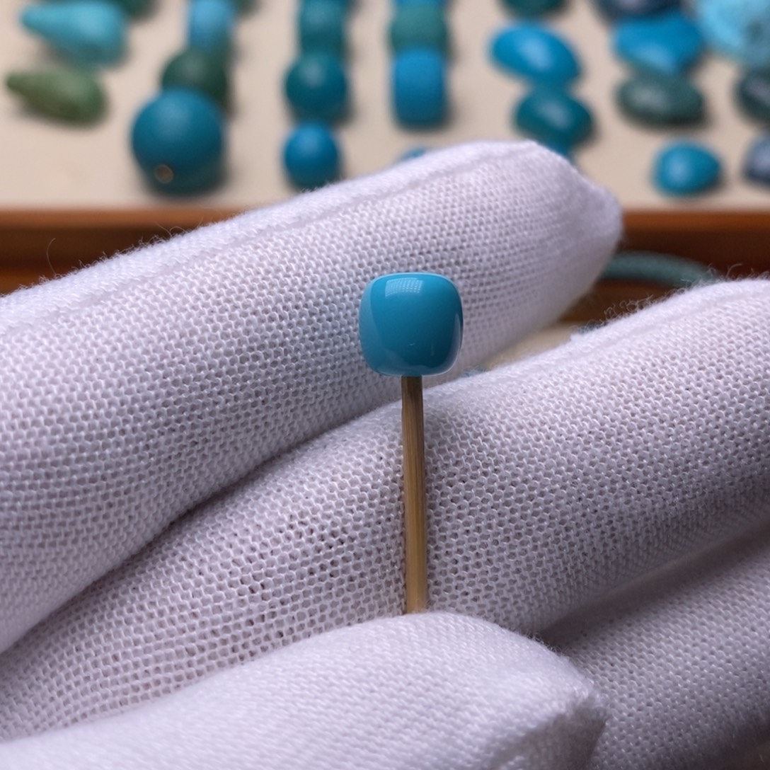 绿松石未镶嵌绿松石老型7.9