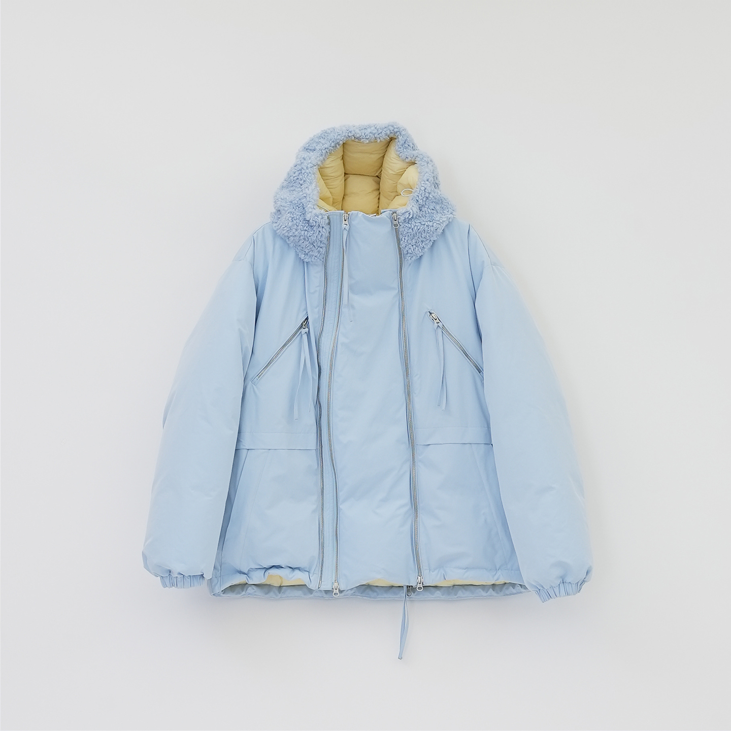 DONGDONGZHOU 2025秋冬新品 D0271  百搭休闲双拉链  厚款羽绒服