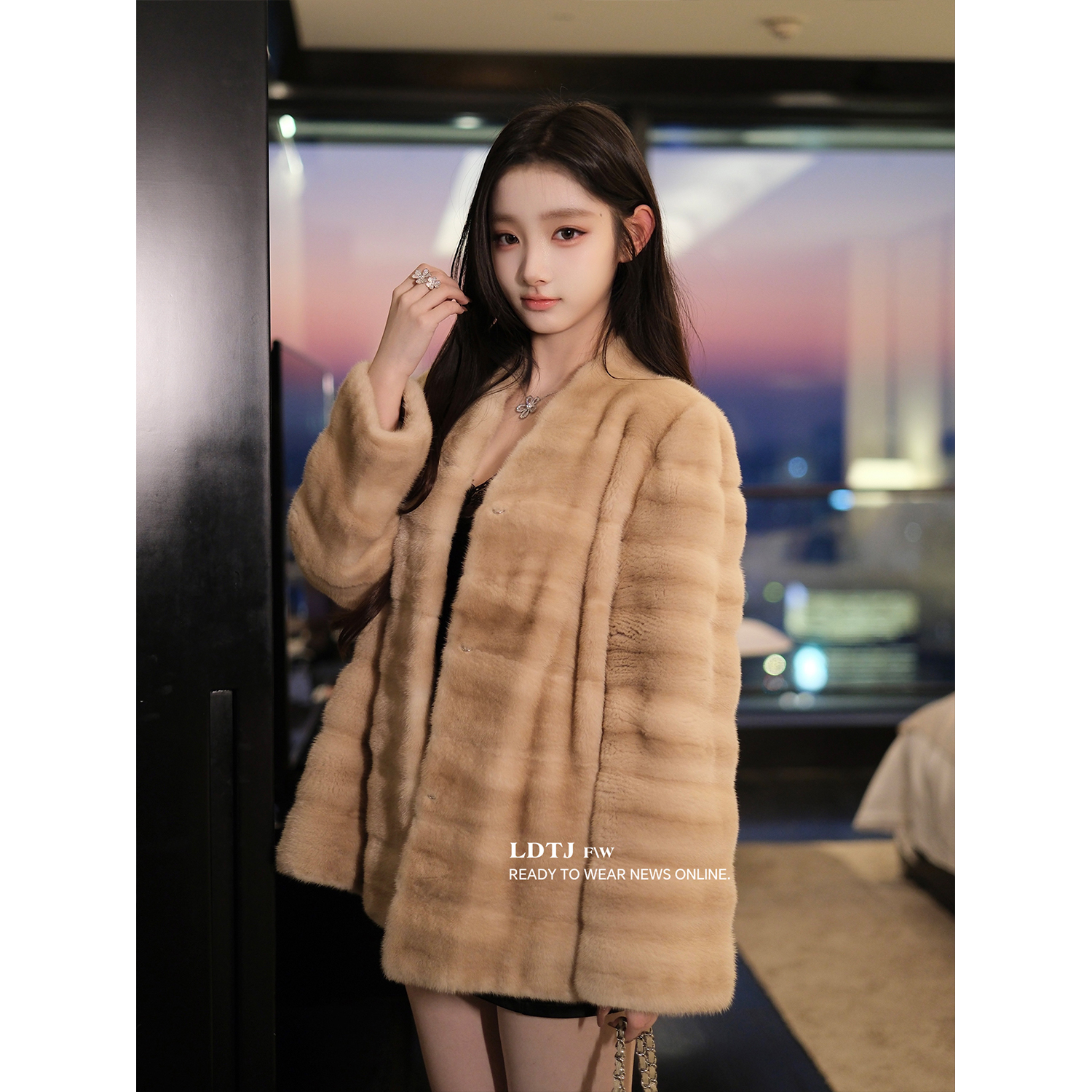 SD19 LDTJ高定【稀有皮】进口纯白天鹅绒 臻选短二背部顺毛全身抽刀