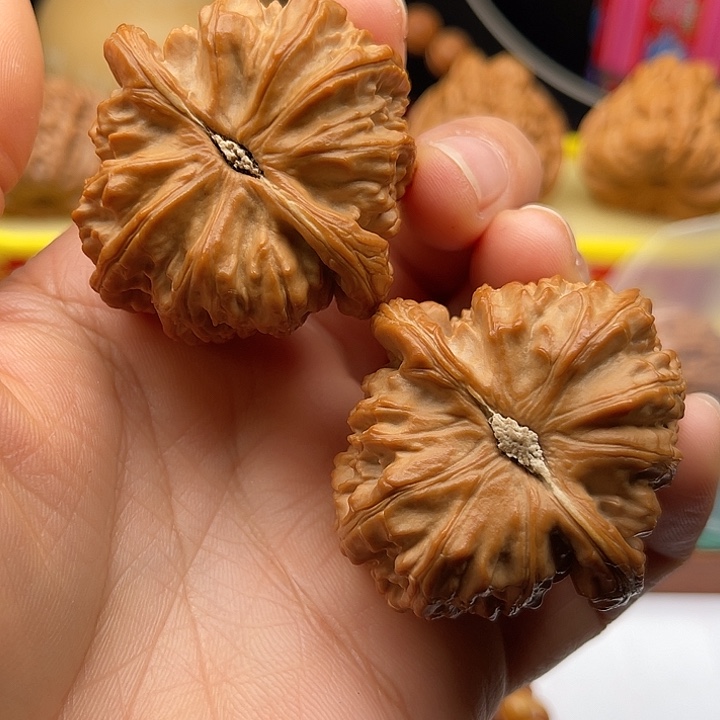 桃核吊坠自***魂44白狮子全品