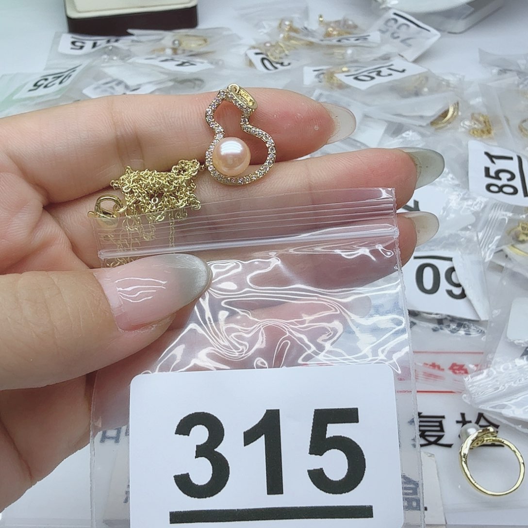 合金淡水珍珠珠宝奇石315