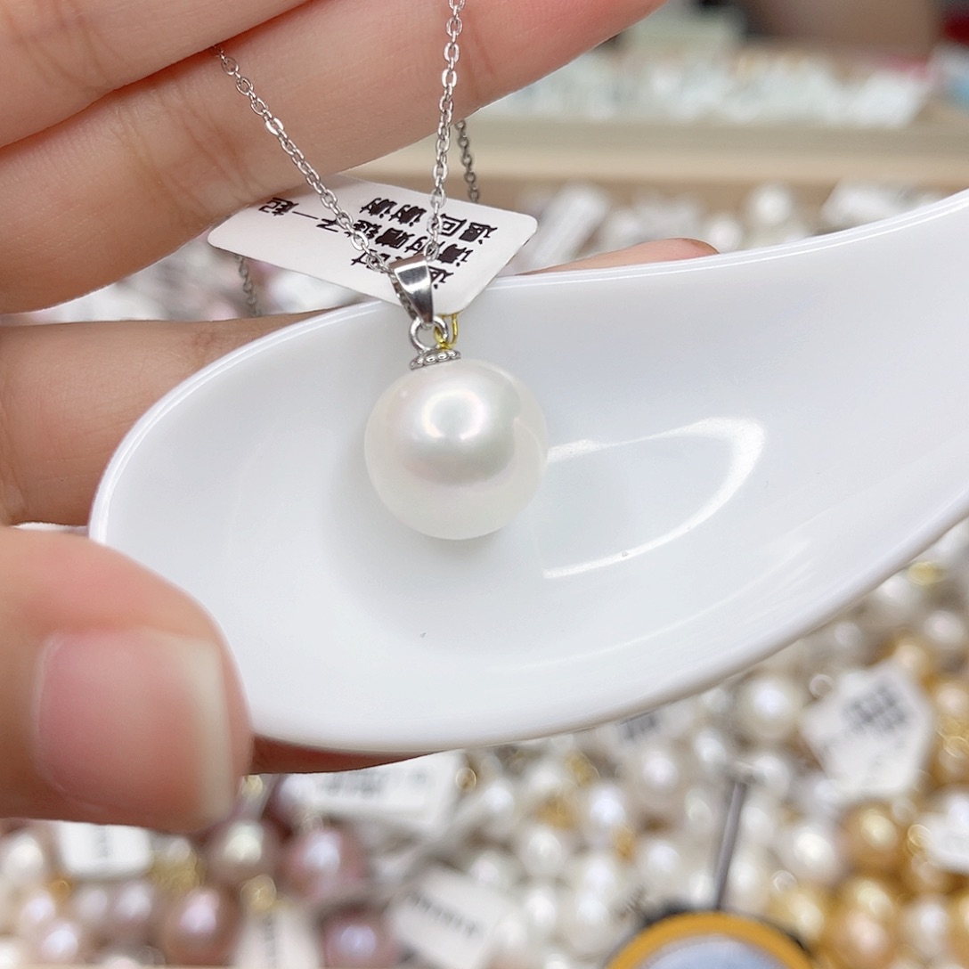 淡水珍珠合金吊坠(赠链)