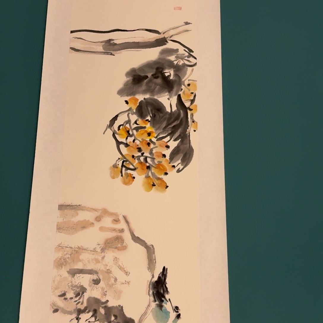 国画徐老师画作画作